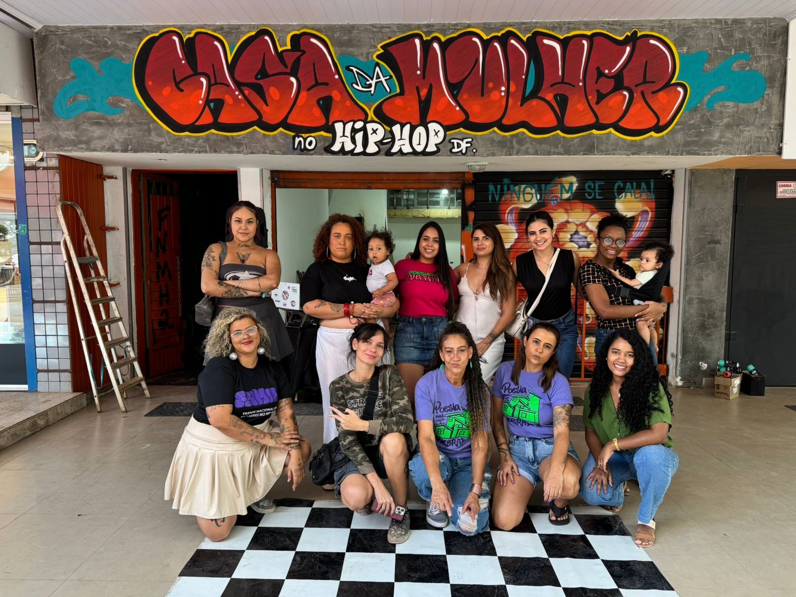 Instituto Periferia LIvre inaugura a Casa Da Mulher no Hip-Hop!