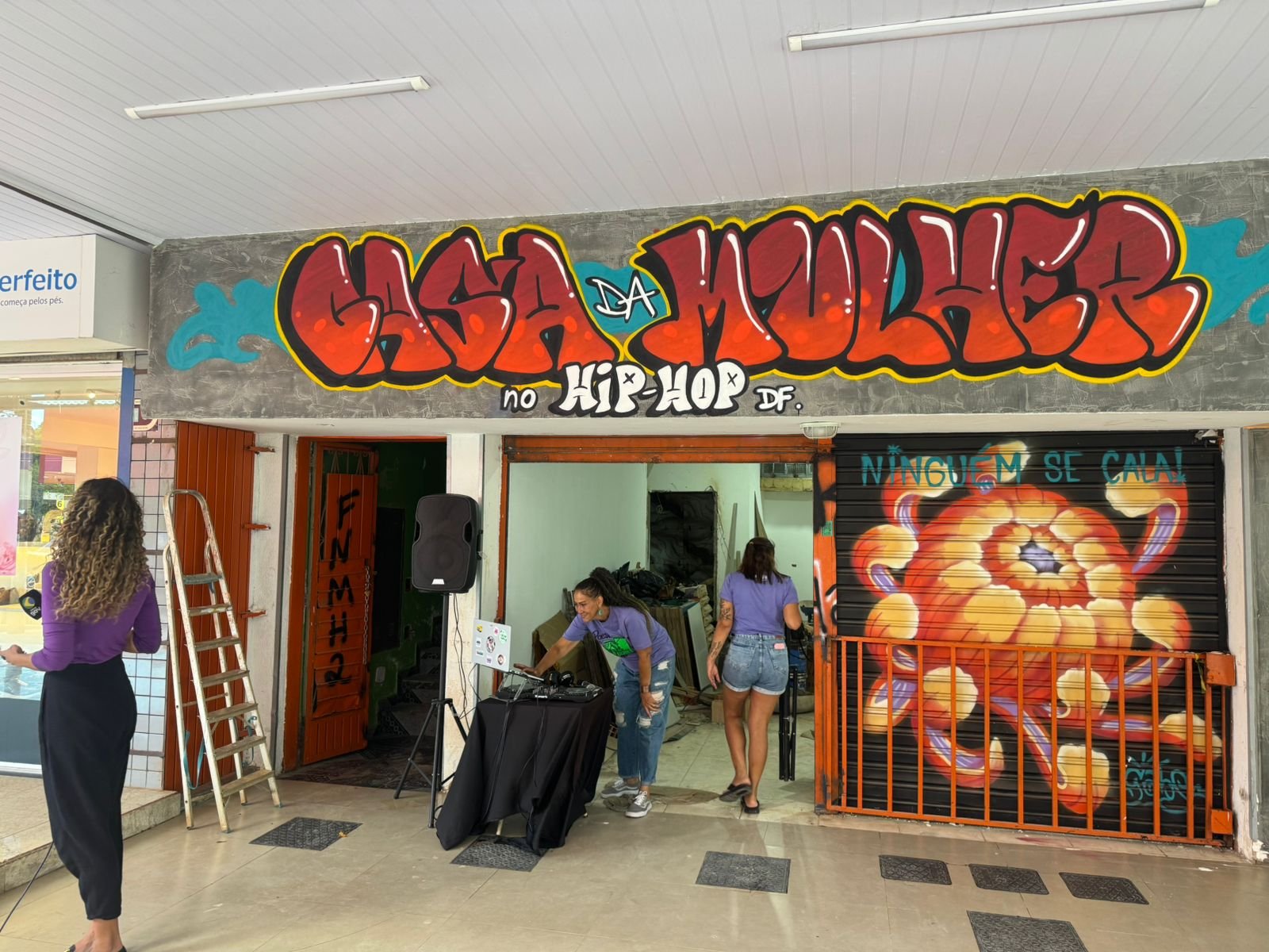 Casa da Mulher no Hip-Hop ganha destaque no programa Brasil em Dia